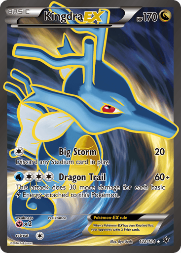 Kingdra-EX - Fates Collide 122