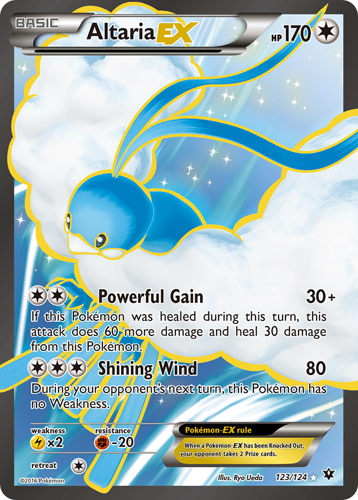 Altaria-EX – Fates Collide 123/124 Pokémon card