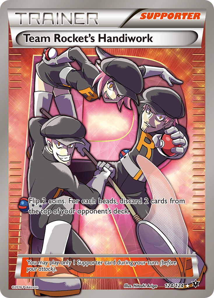 Team Rocket's Handiwork – Fates Collide 124/124 Pokémon card