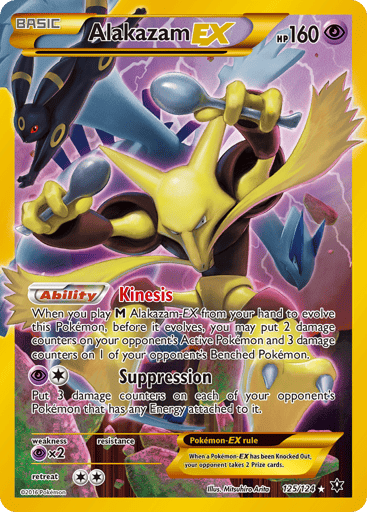 Alakazam-EX - Fates Collide 125