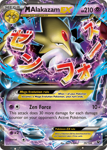 M Alakazam-EX - Fates Collide 26