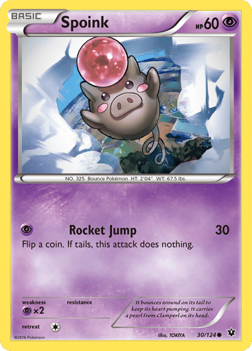 Spoink - Fates Collide 30