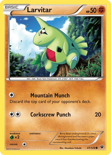 Larvitar - Fates Collide 41