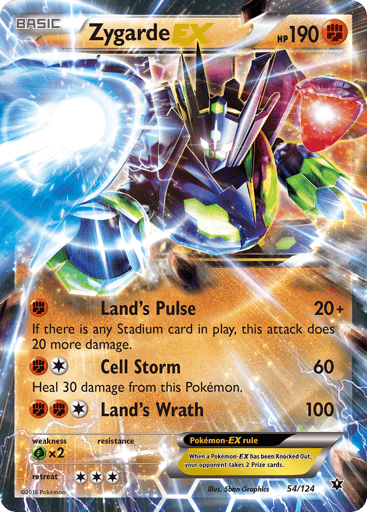 Zygarde-EX - Fates Collide 54