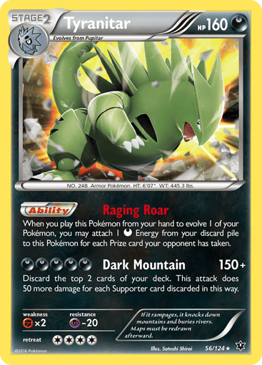 Tyranitar - Fates Collide 56