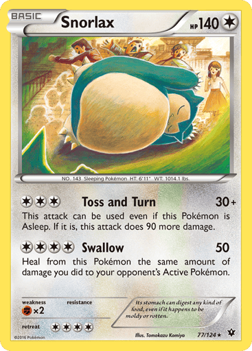 Snorlax - Fates Collide 77