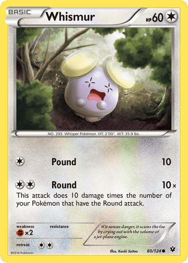 Whismur - Fates Collide 80