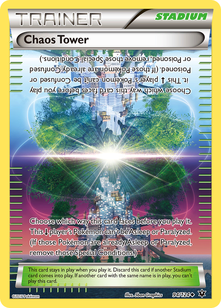 Chaos Tower – Fates Collide 94/124 Pokémon card