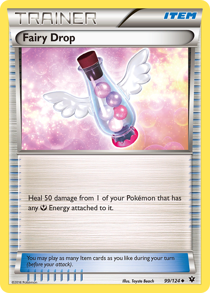 Fairy Drop – Fates Collide 99/124 Pokémon card