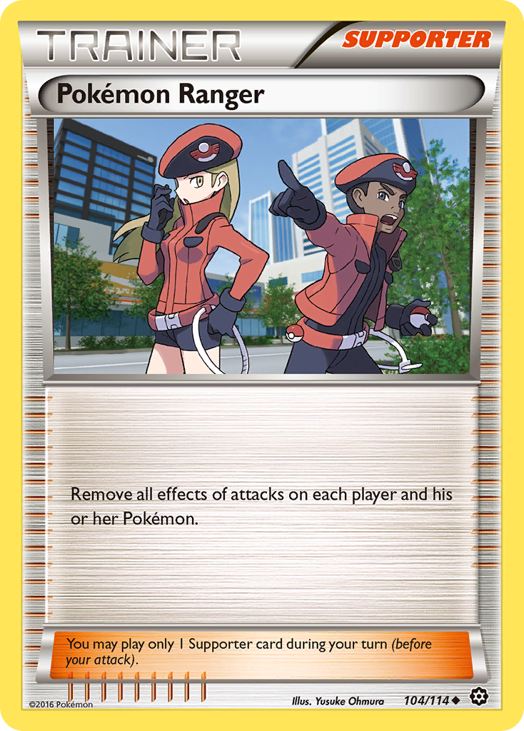 Pokémon Ranger – Steam Siege 104/114 Pokémon card