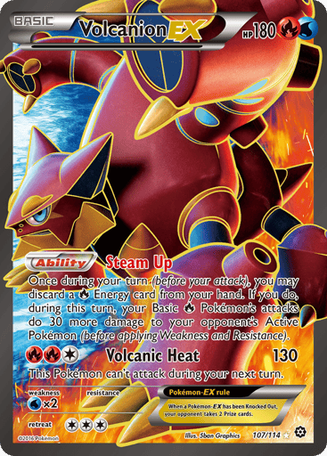 Volcanion-EX - Steam Siege 107