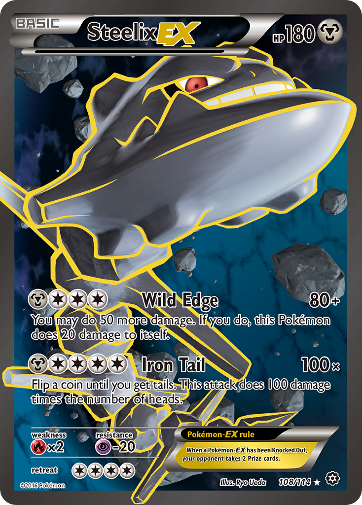 Steelix-EX – Steam Siege 108/114 Pokémon card