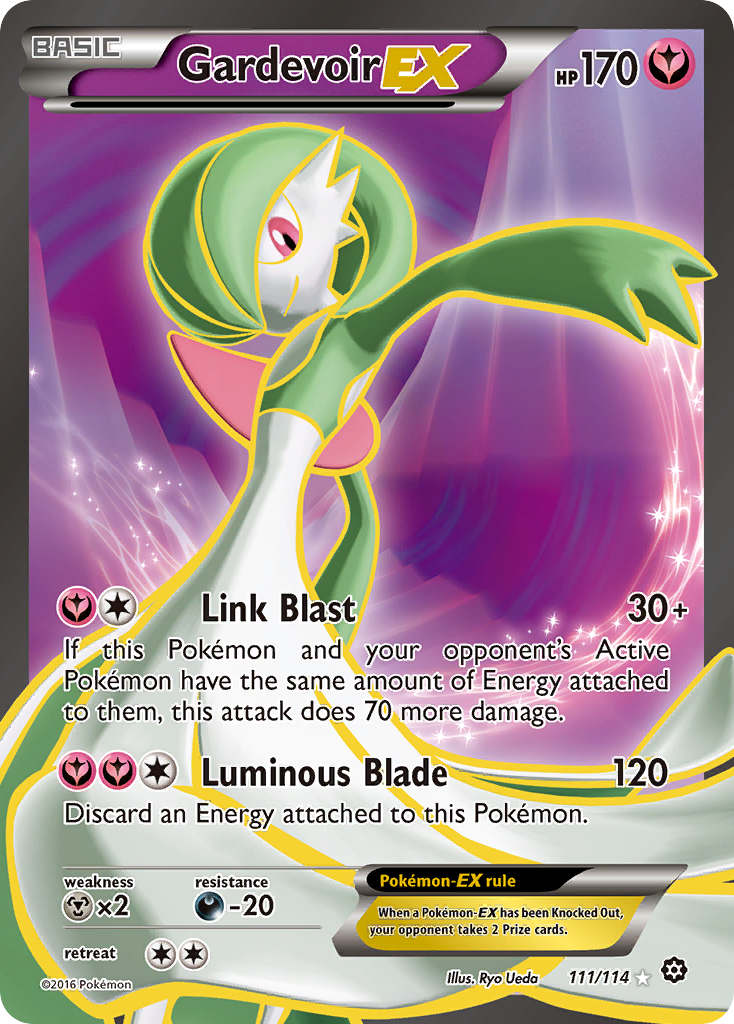 Gardevoir-EX – Steam Siege 111/114 Pokémon card