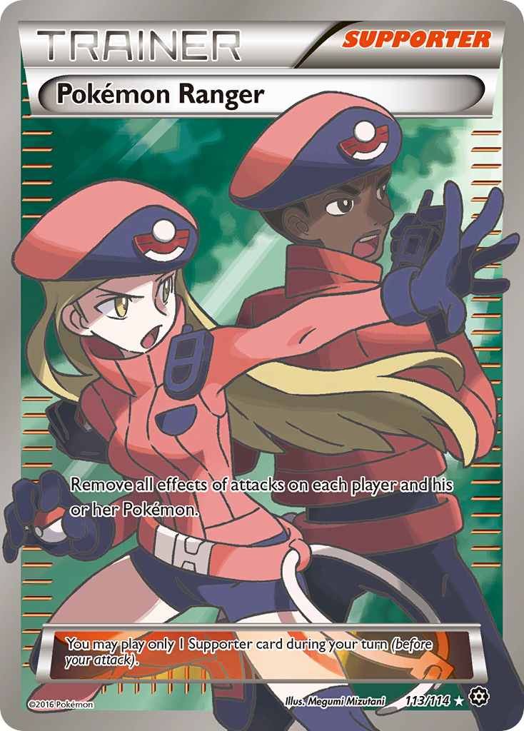 Pokémon Ranger – Steam Siege 113/114 Pokémon card