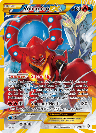 Volcanion-EX - Steam Siege 115