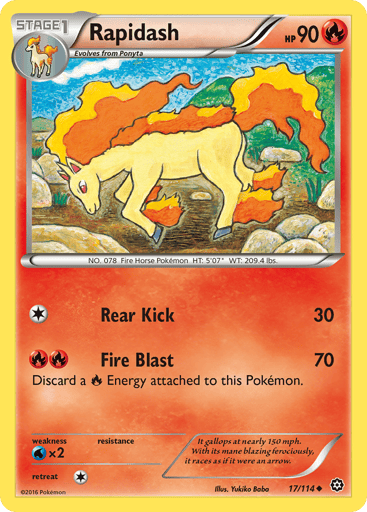 Rapidash - Steam Siege 17