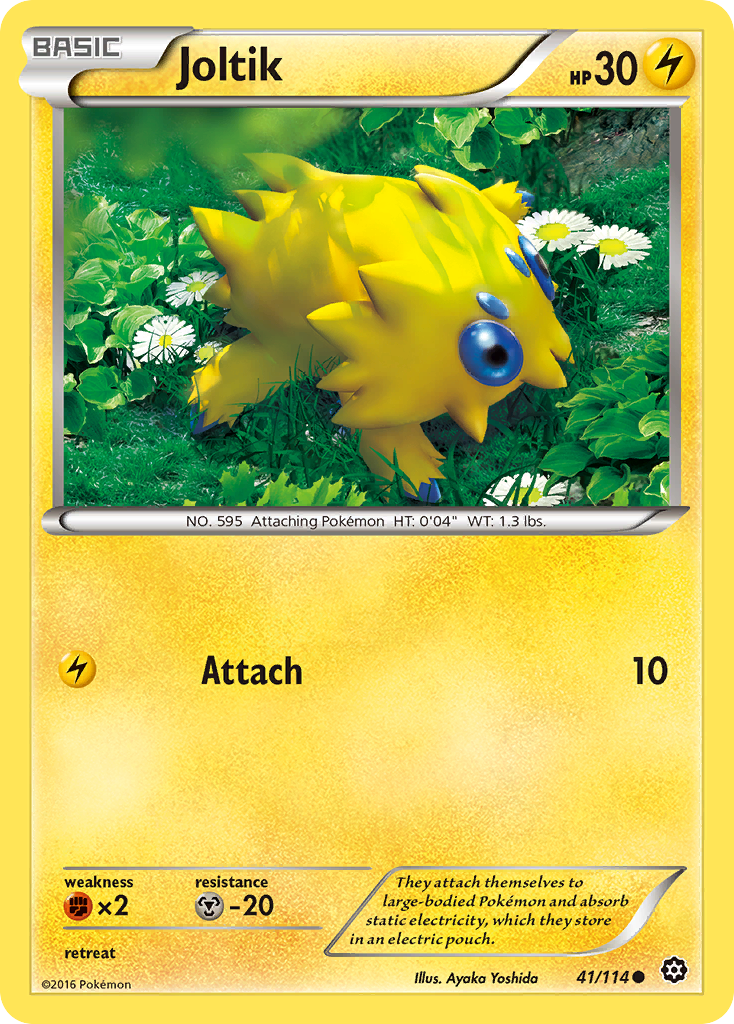 Joltik – Steam Siege 41/114 Pokémon card