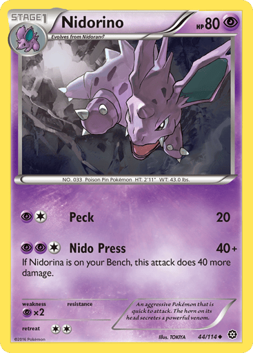 Nidorino - Steam Siege 44