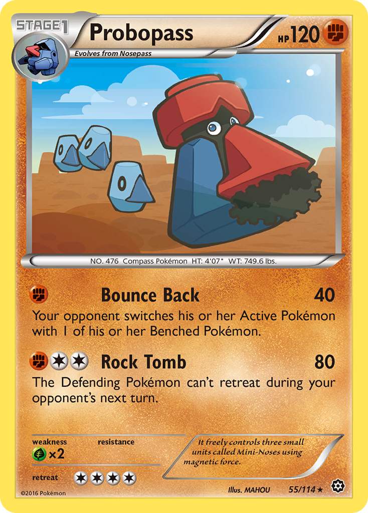 Probopass – Steam Siege 55/114 Pokémon card