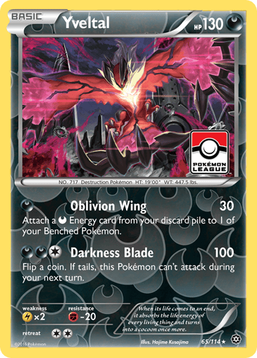 Yveltal - Steam Siege 65