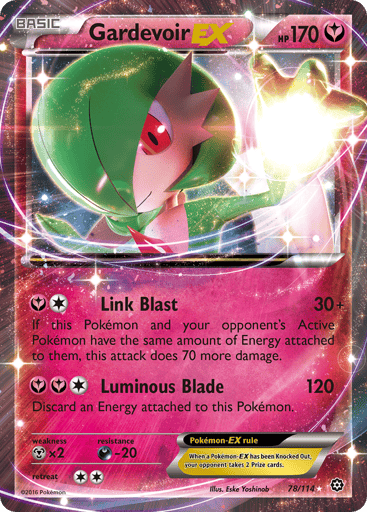 Gardevoir-EX - Steam Siege 78