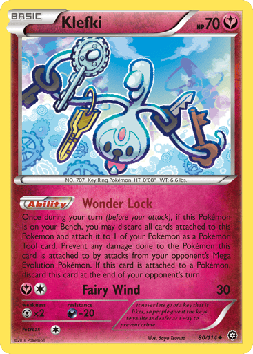 Klefki - Steam Siege 80