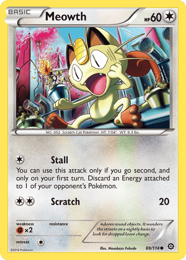 Meowth - Steam Siege 88