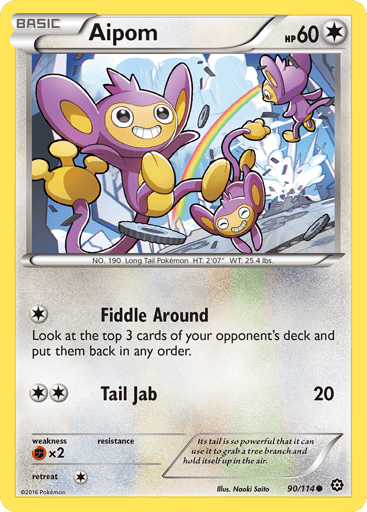 Aipom - Steam Siege 90