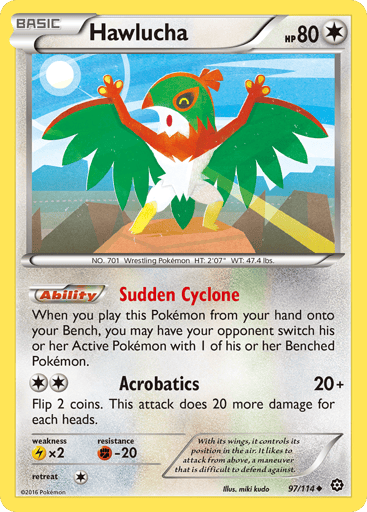 Hawlucha - Steam Siege 97