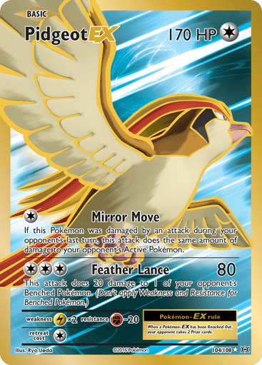 Pidgeot-EX - Evolutions 104