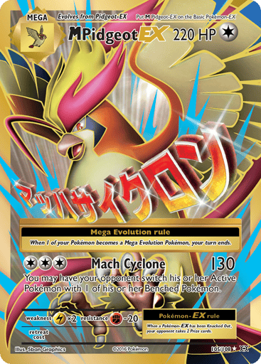 M Pidgeot-EX - Evolutions 105