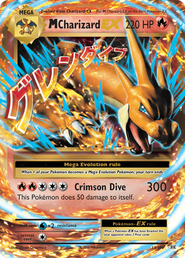M Charizard-EX - Evolutions 13