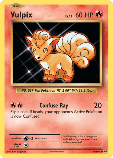 Vulpix - Evolutions 14