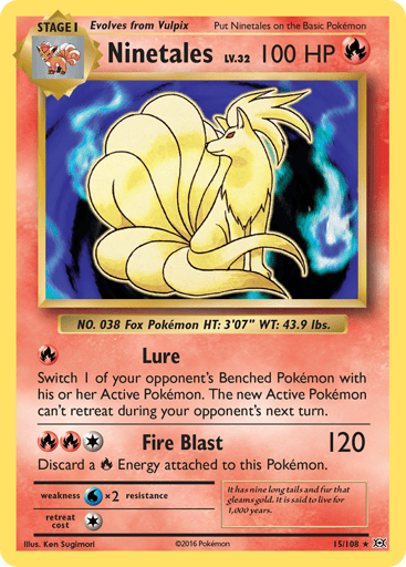 Ninetales - Evolutions 15