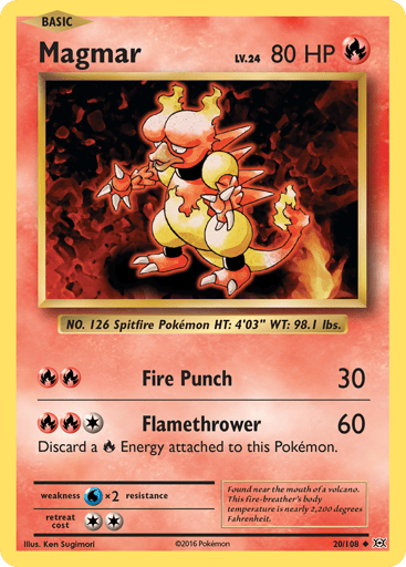 Magmar - Evolutions 20