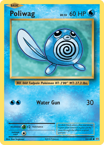 Poliwag - Evolutions 23