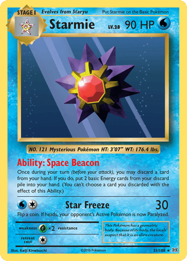 Starmie - Evolutions 31