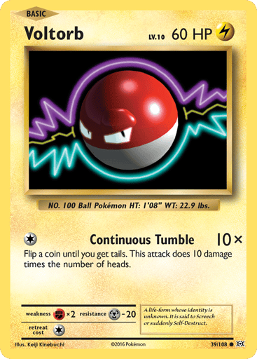 Voltorb - Evolutions 39