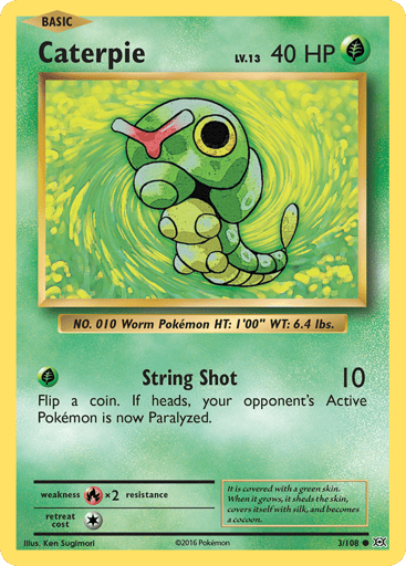 Caterpie - Evolutions 3