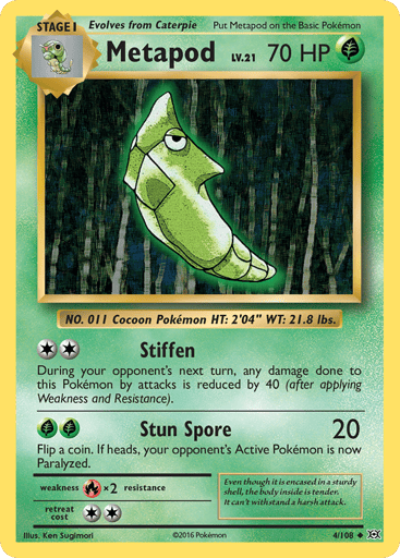 Metapod - Evolutions 4