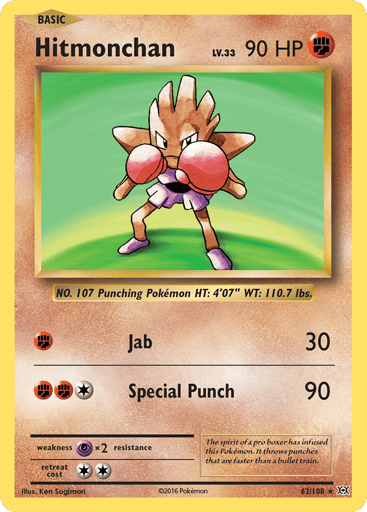 Hitmonchan - Evolutions 62