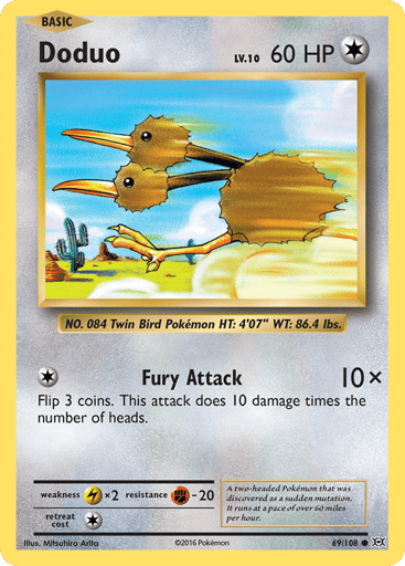 Doduo - Evolutions 69