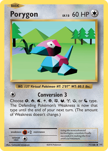 Porygon - Evolutions 71