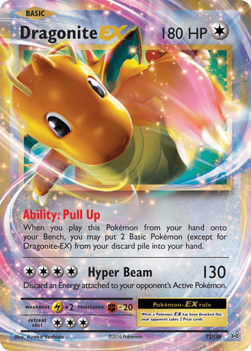 Dragonite-EX - Evolutions 72
