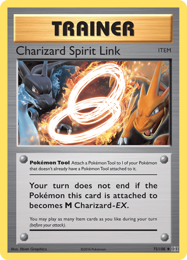 Charizard Spirit Link - Evolutions 75