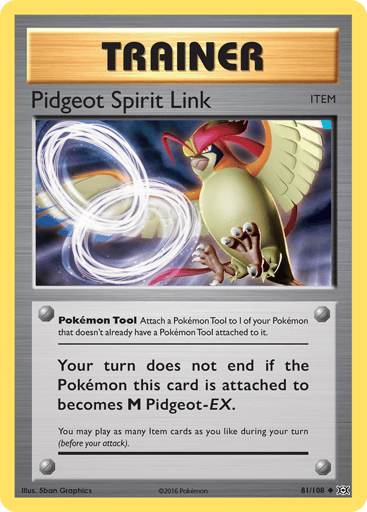 Pidgeot Spirit Link - Evolutions 81