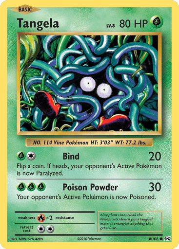 Tangela - Evolutions 8