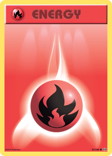 Fire Energy - Evolutions 92