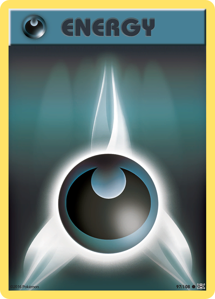 Darkness Energy – Evolutions 97/108 Pokémon card