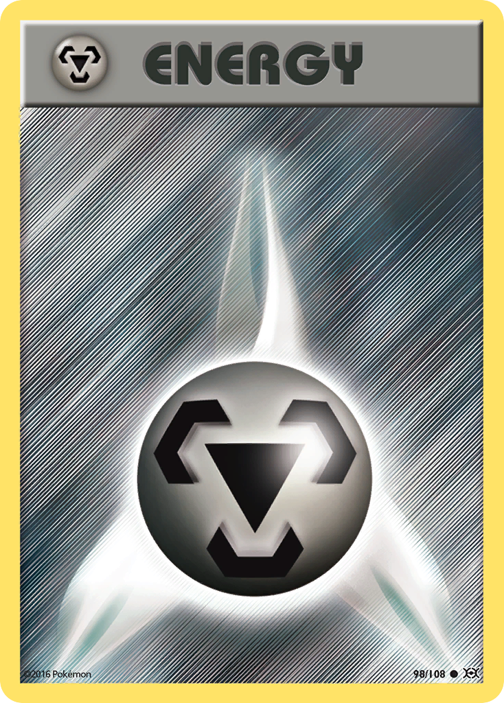Metal Energy – Evolutions 98/108 Pokémon card